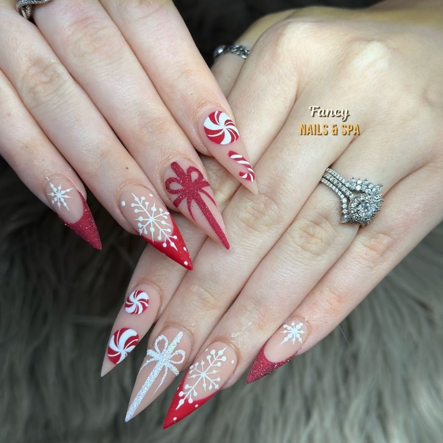Christmas Nails | Fancy Nails & Spa